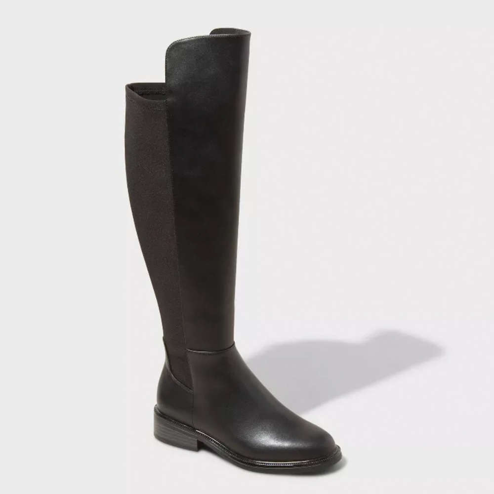 Women's Hope Tall Boots - A New Day™ Black 7